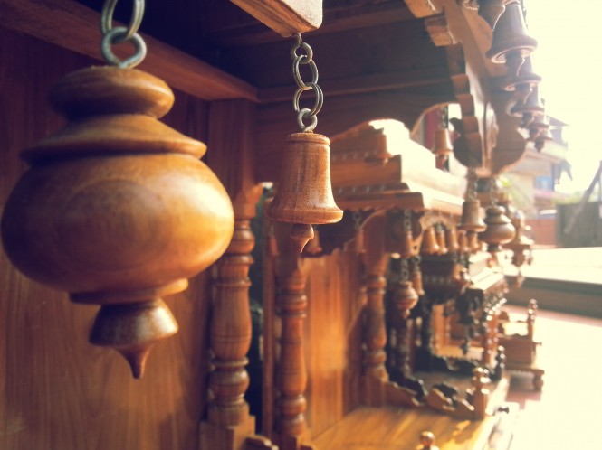 Wooden Miniature of Temples