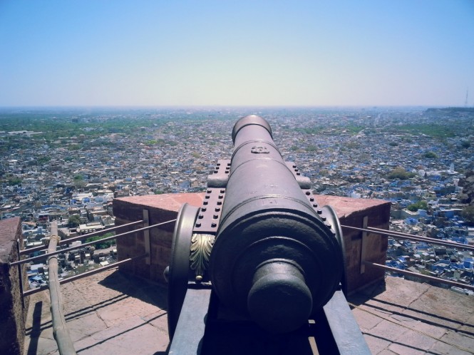 Cannon in Mehrangarh Fort