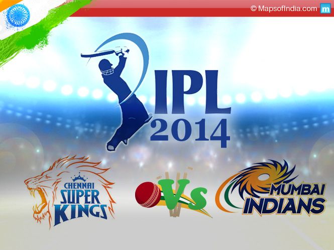 CSK Vs MI - IPL7, 2014