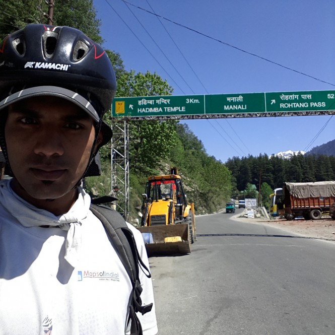 Reached Manali