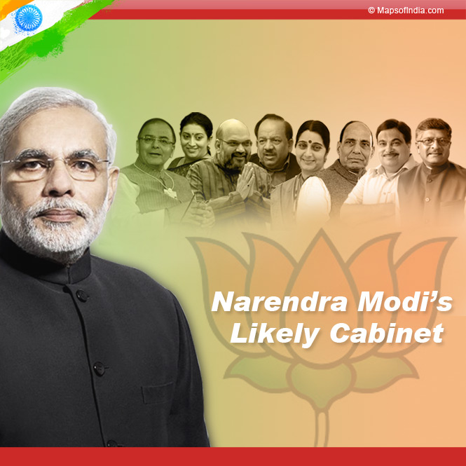 Narendra Modi S Likely Cabinet Ministers My India