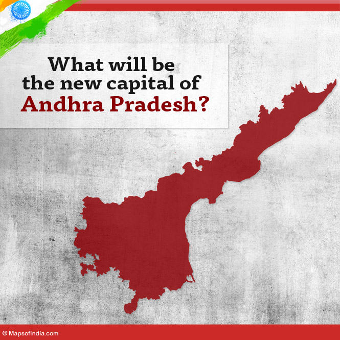 What will be the new capital of Andhra Pradesh?