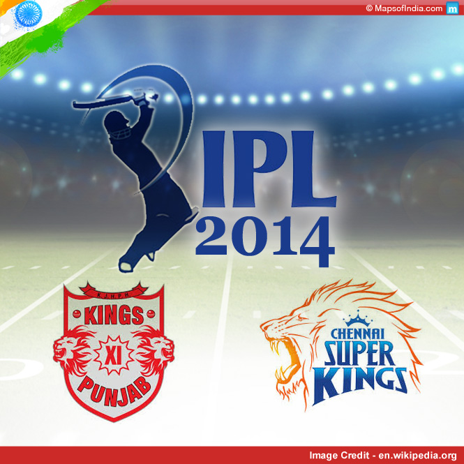 Kings XI Punjab Vs Chennai Super Kings - IPL7, 2014