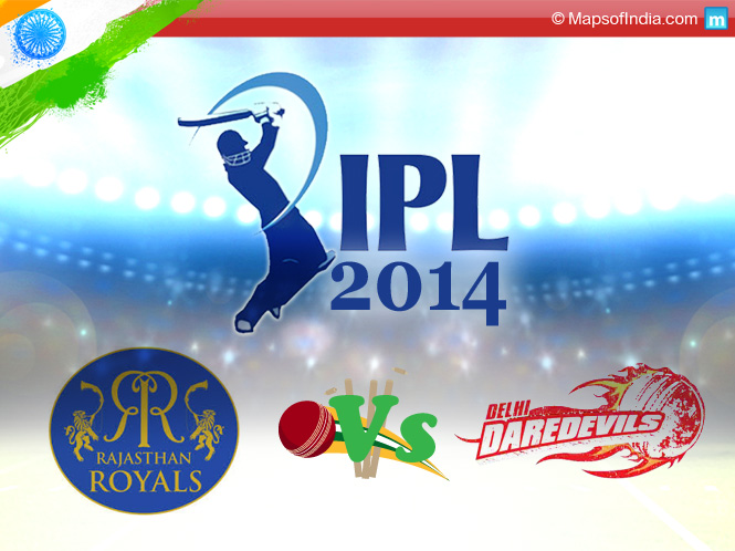 RR Vs DD - IPL7 2014