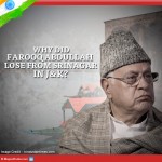 Farooq Abdullah lose from Srinagar in J&K
