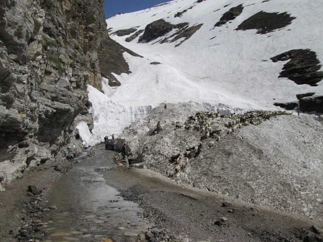 Pathetic condition of road