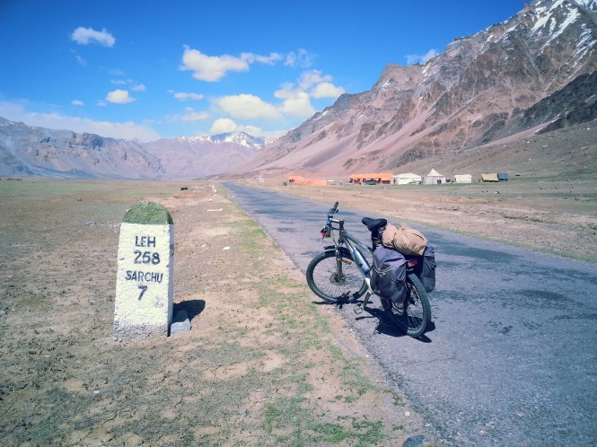 About to reach Sarchu