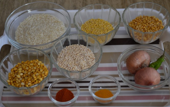 Key Ingredients for Adai Dosa