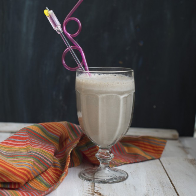 Banana Apricot Milkshake