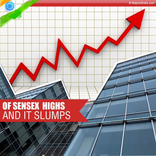 Sensex Highs - IT Down
