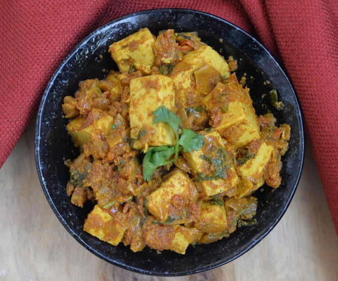 Tofu Masala - A Paneer Delicacy