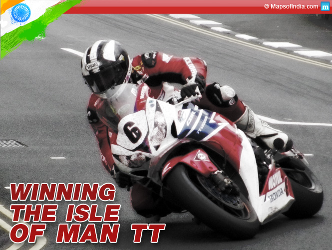 Winning the Isle of Man TT
