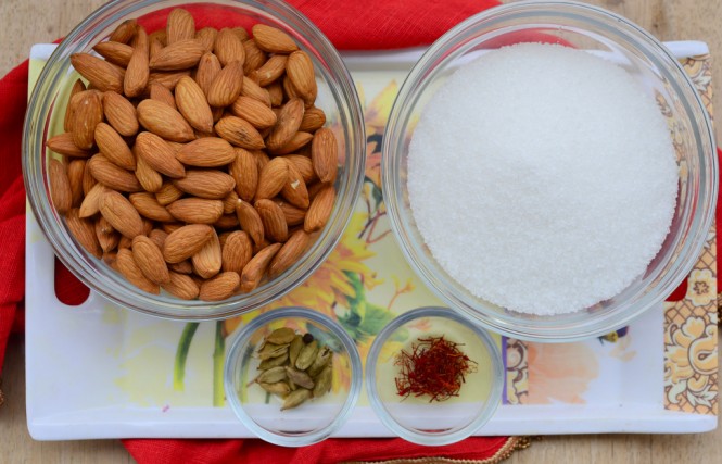 Key Ingredients for Badam Ka Sharbat