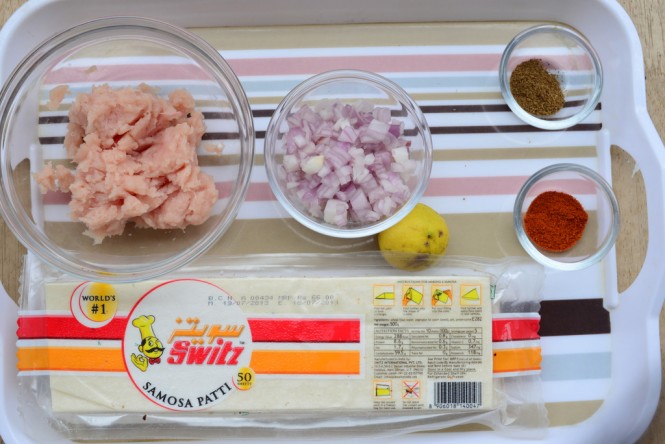Chicken Samosa - Key Ingredients