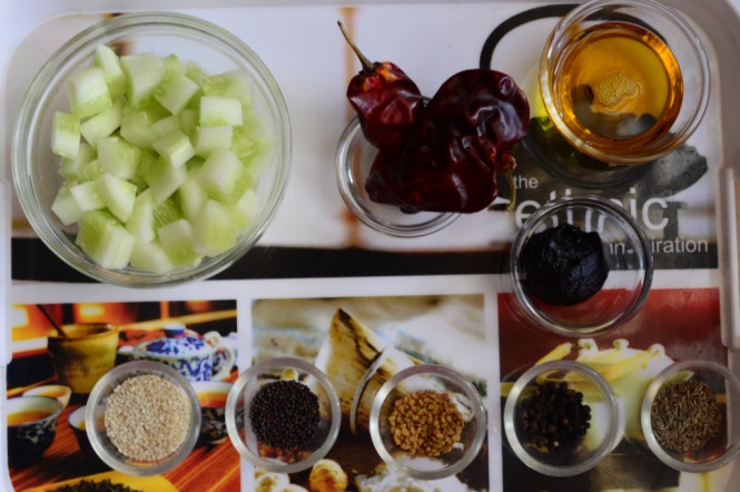 Kheere Ka Achaar - Key Ingredients