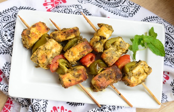 Mint Paneer Tikka