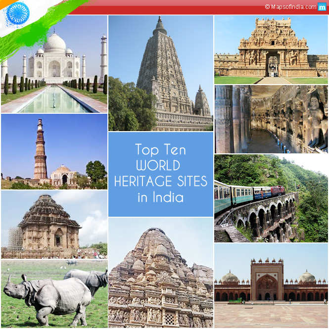 ingeniørarbejde Hysterisk morsom Spændende Top 10 World Heritage Sites in India - India