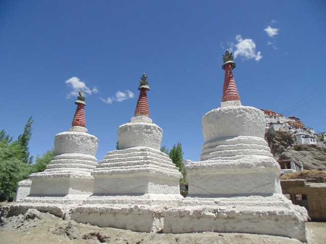 Cortens of Thiksey Gompa