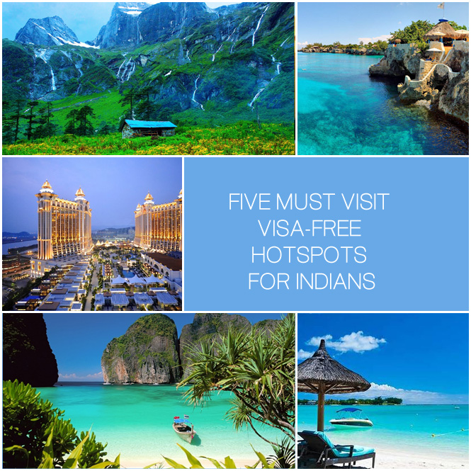 Visa Free destinations for Indians