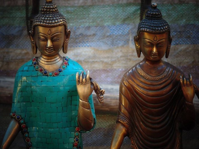 Budhha Idols Tibetan Market