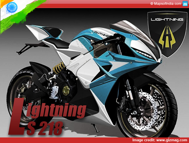 Lightning LS 218 The electric powered game changer bike