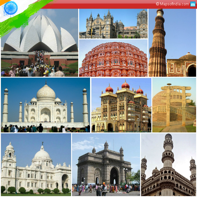 Top 10 Monuments of India - History