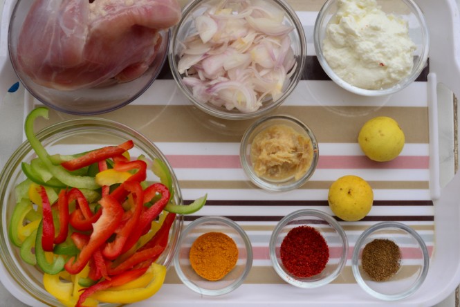 Grilled Chicken Salad - Key Ingredients