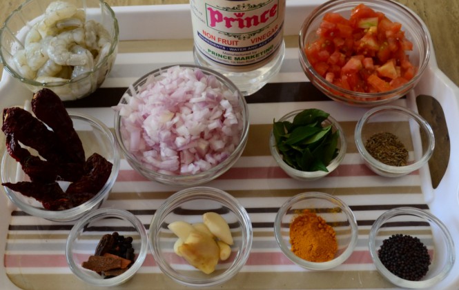 Prawn Vindaloo - Key Ingredients