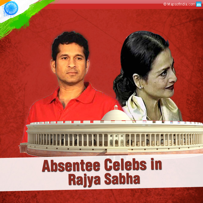 Absentee Celebs in Rajya Sabha