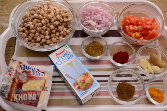 Shahi Chole - Key Ingredients
