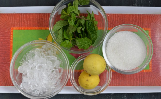 Virgin Mint Julep - Key Ingredients