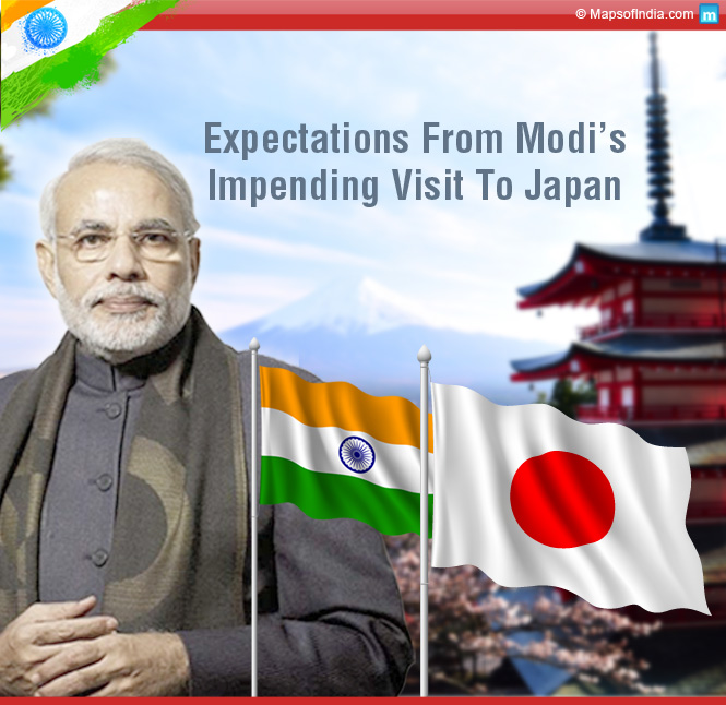 Modi's impending visit to Japan