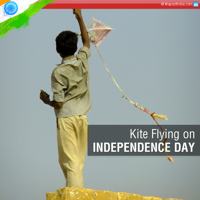 Kite Flying on Independence Day Kite Flying on Independence Day - It's Symbolic