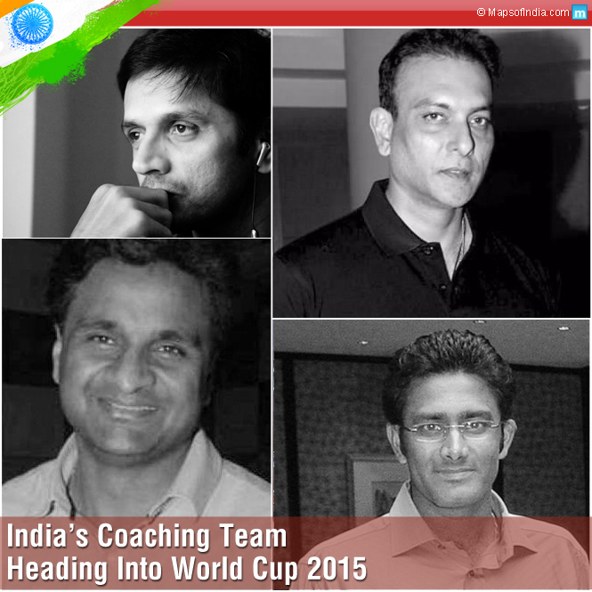 India’s Coaching Team for World Cup 2015