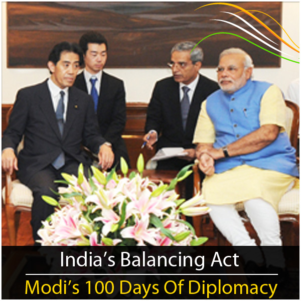 Modi's 100 days of diplomacy