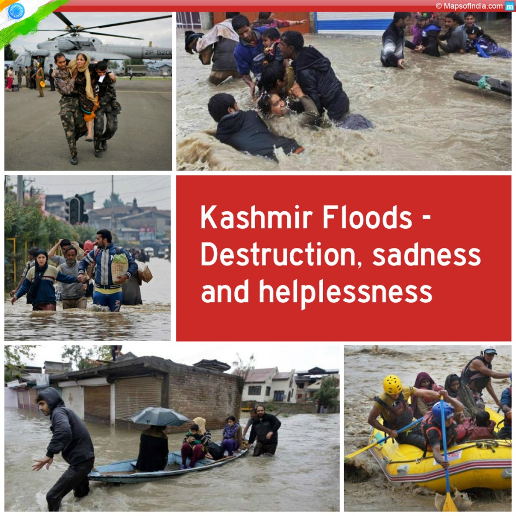 Flood in Kashmir 