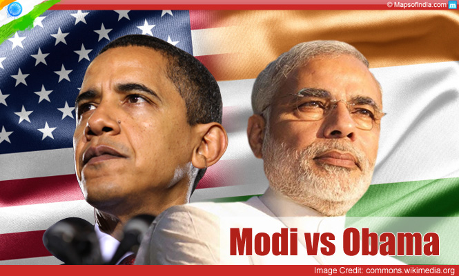 Modi vs Obama