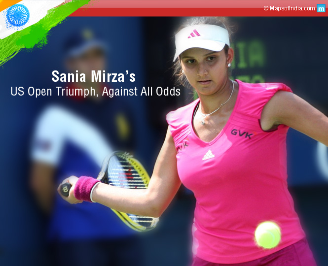Sania Mirza wins mixed doubles US open