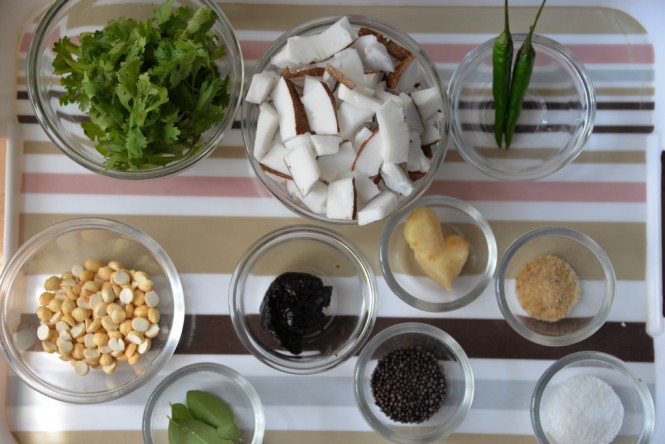 Kayi Chutney - Key Ingredients