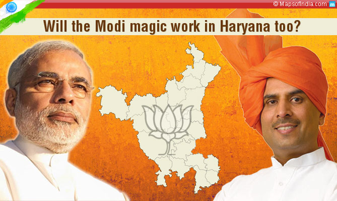 Modi magic - Will it work in Haryana Election?
