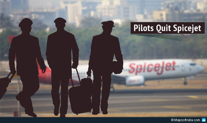 40 Pilots Quit SpiceJet