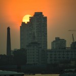 Skyline-kissing-sunset