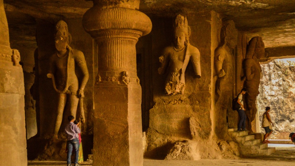 Archaeological marvels at elephanta caves