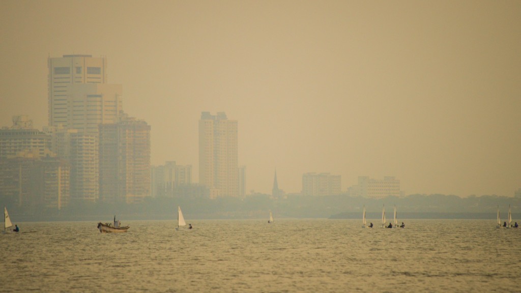 Boating at Chowpatty