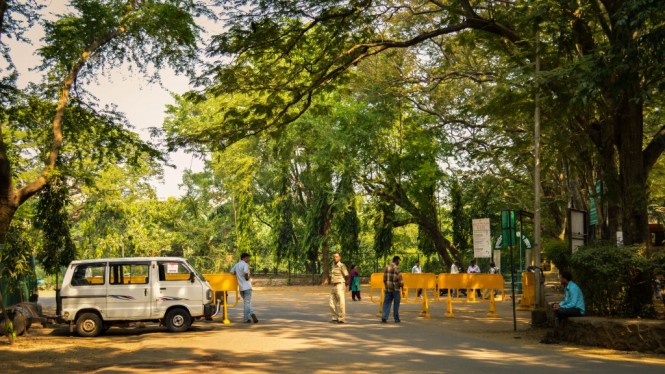 Checkpost at the Sanjay Gandhi National Park