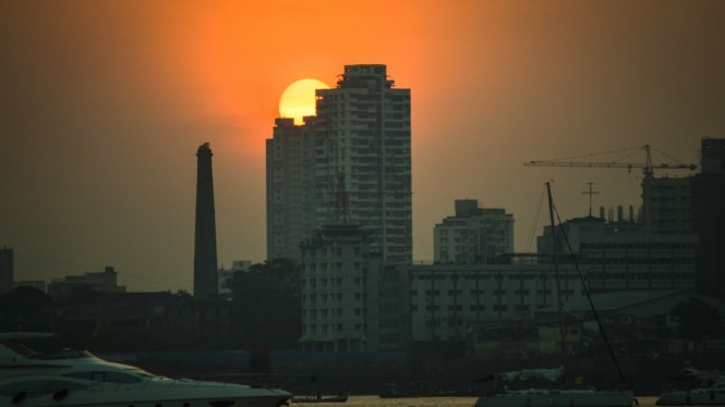 Mumbai skyline