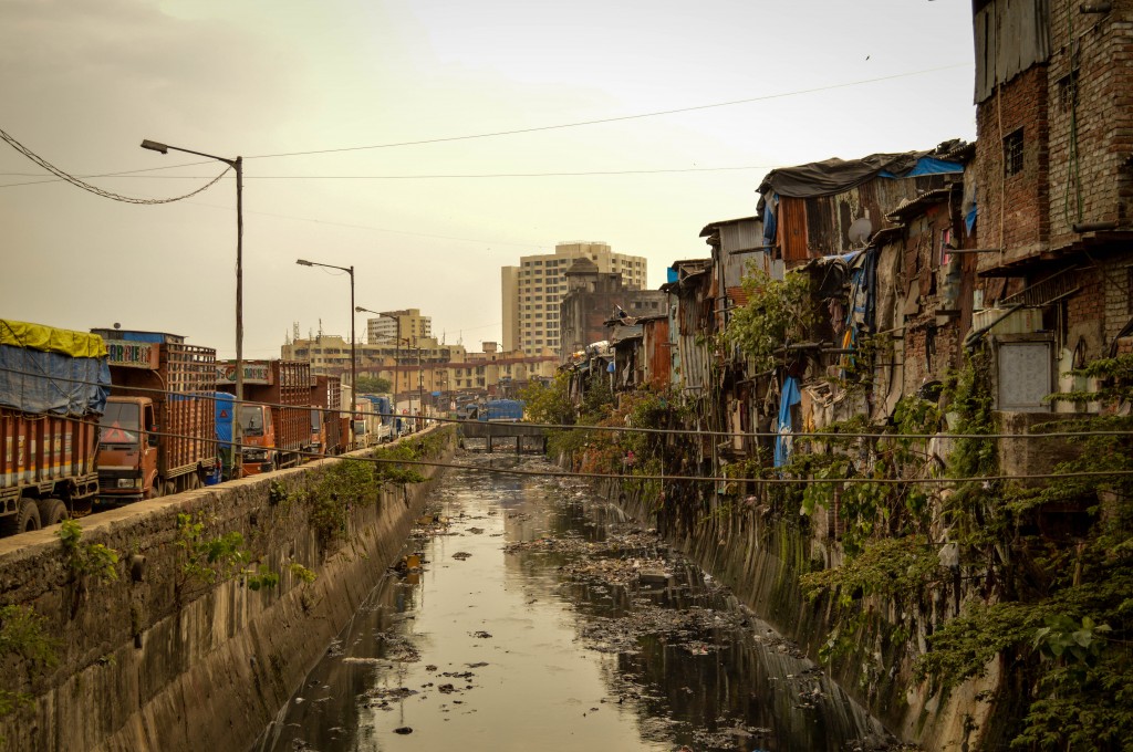 Nallah in Dharavi