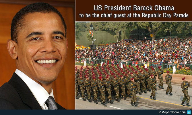 Obama to be India’s Chief Guest at Republic Day Parade 2015