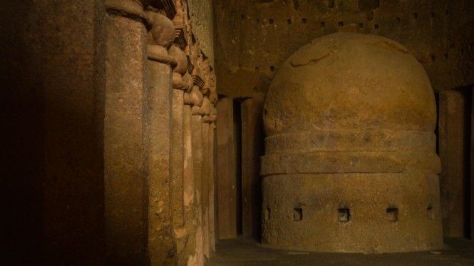 Stupa from a close angle