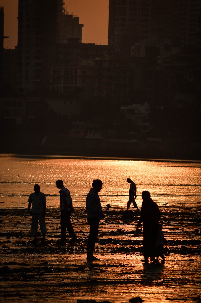 Sunset at girgaum chowpatty